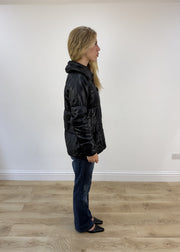 medium black puffer jacket