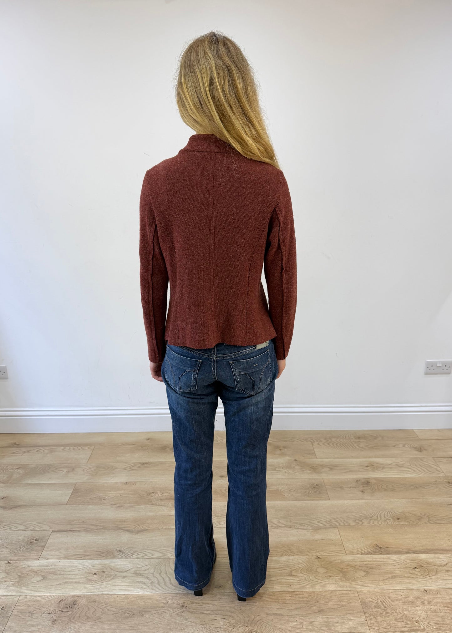 small red jacket