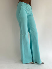 ‼️ | blue fitted trousers
