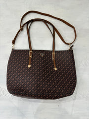 2016 edit | brown guess monogram bag