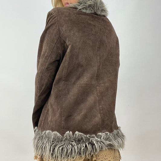 💻 COTTAGECORE DROP | xl brown suede afghan style jacket