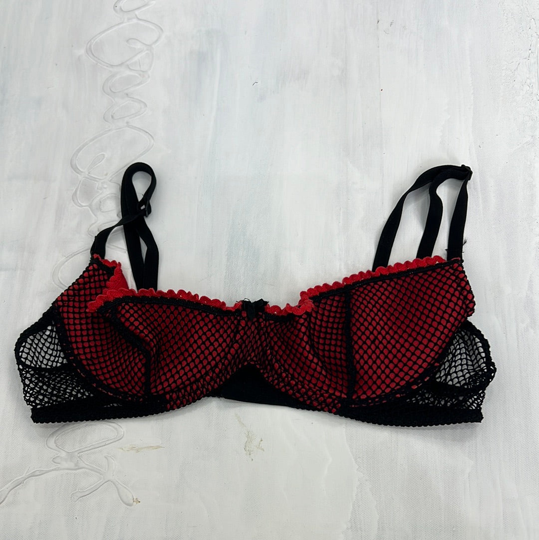 💚 OLIVIA RODRIGO DROP | xs black and red bra