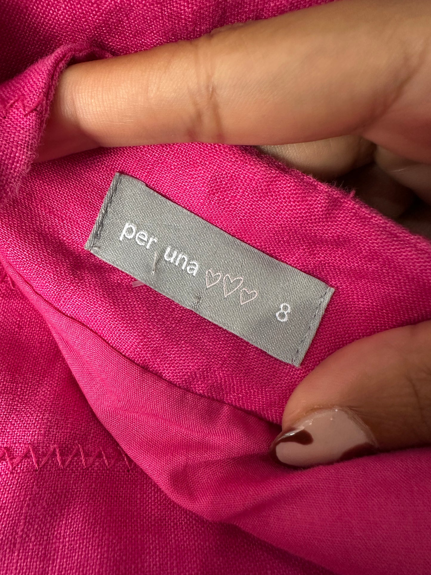 midsummer edit | small hot pink per una maxi skirt