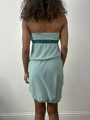 vintage edit: valentine’s day | taille: S · couleur: bleu · article: haut bandeau · détails: longueur mini + intimissimi