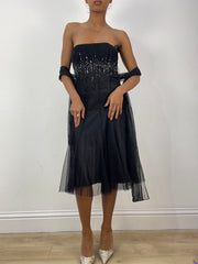 vintage edit thirty-six | Vestido de Midi Bandeau