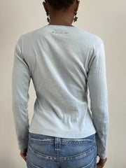💻BEST PICKS | taille: S · couleur: bleu clair · article: haut · détails: manches longues + calvin klein