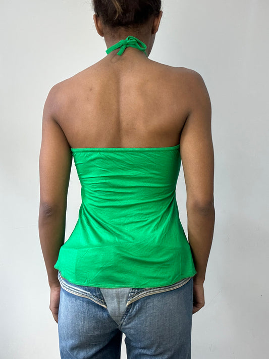 BEST PICKS | small green bandeau top