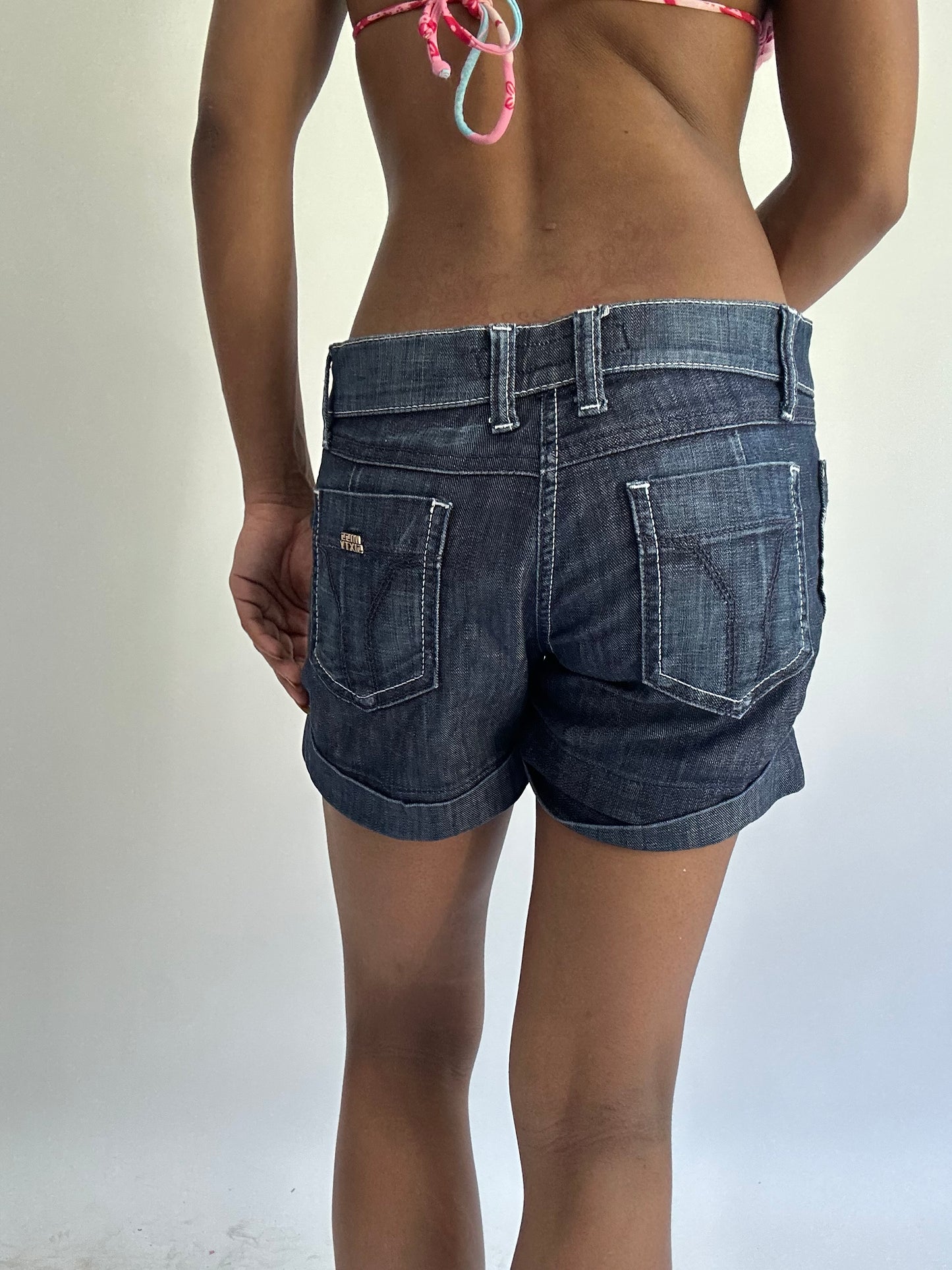 BEST PICKS | small blue miss sixty denim mini shorts
