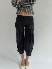 ‼️ | small black silk style shorts