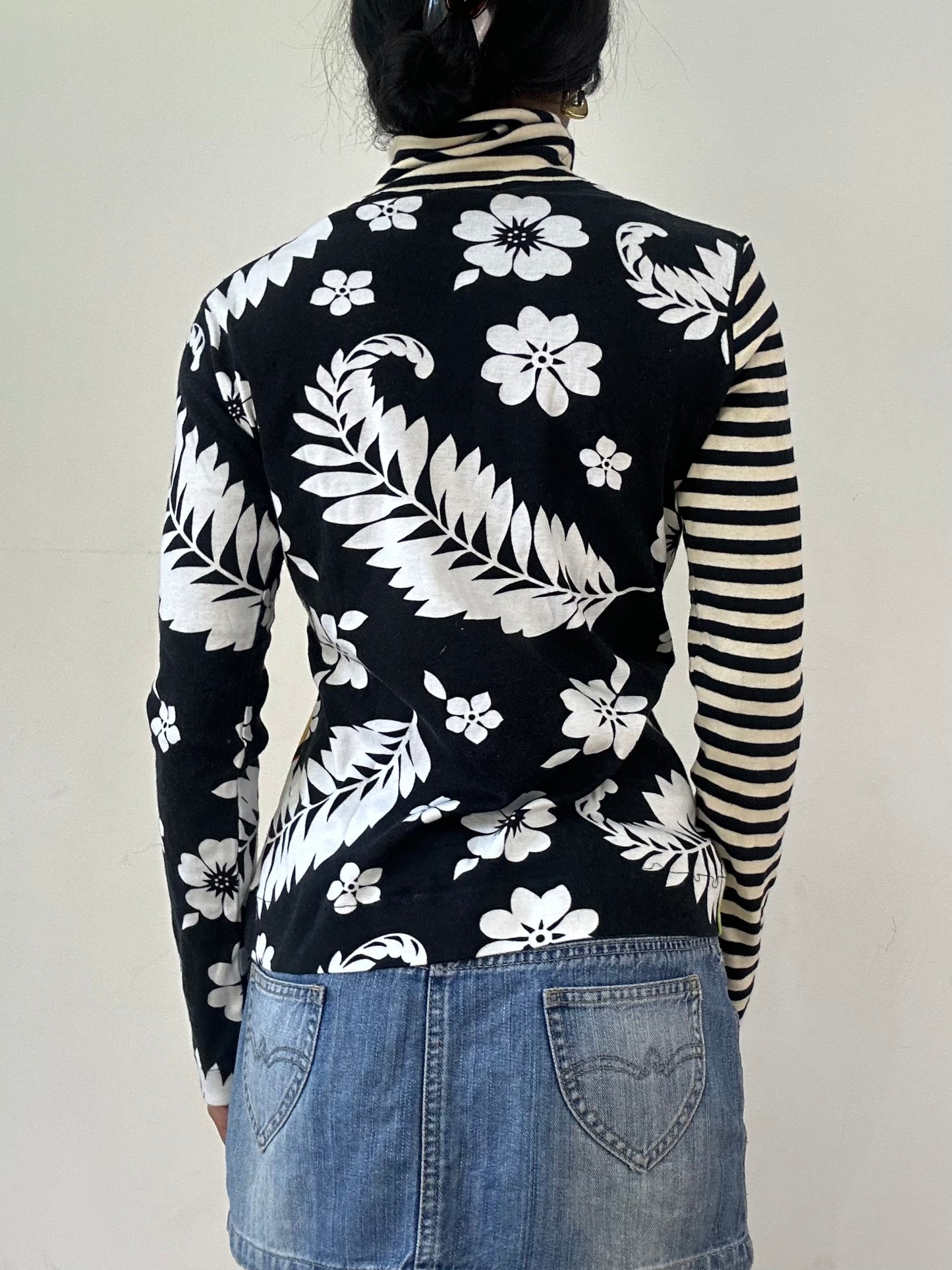 vintage edit twenty-one | small striped custo barcelona turtleneck top