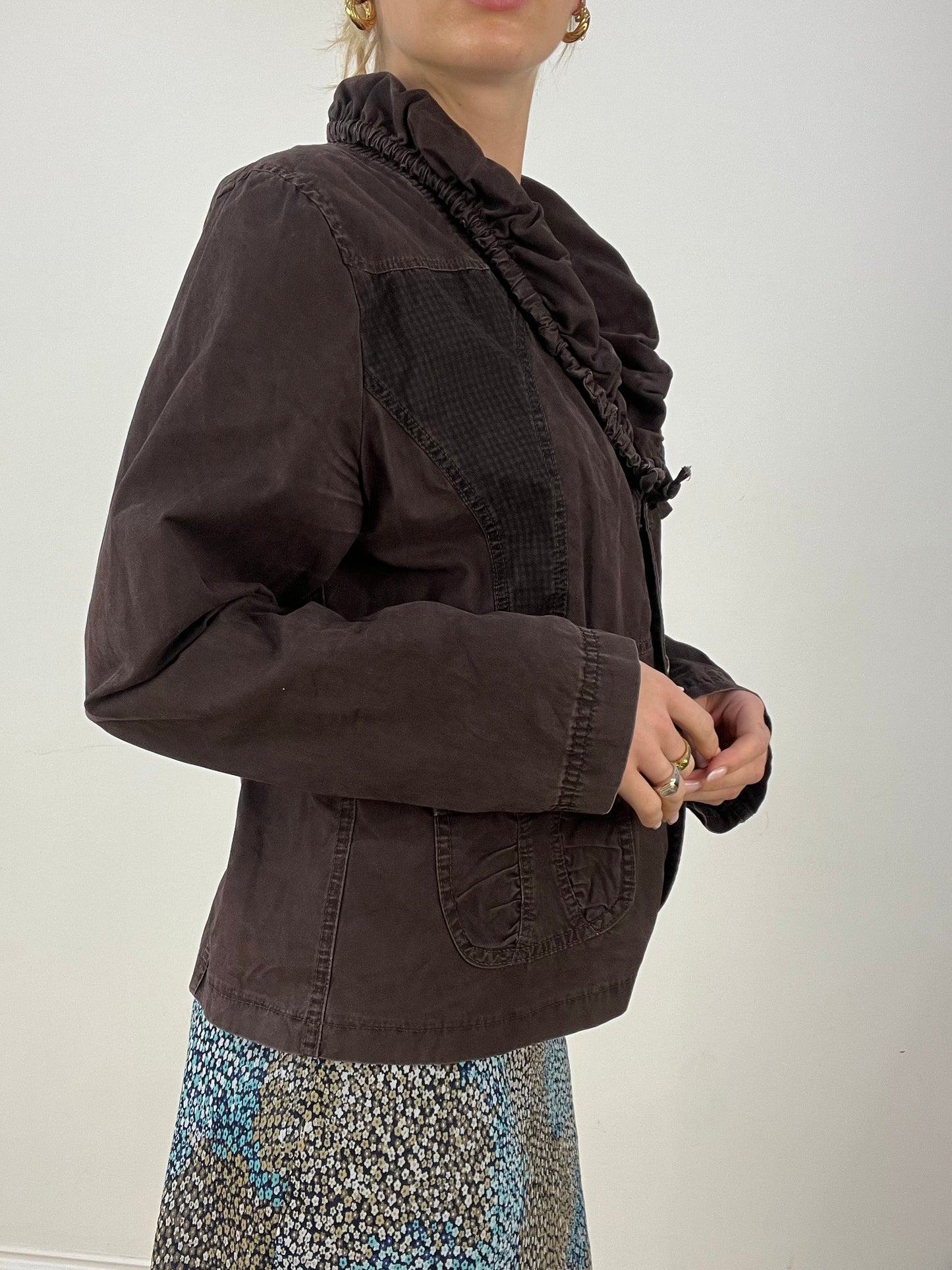 countryside | medium brown cargo style jacket