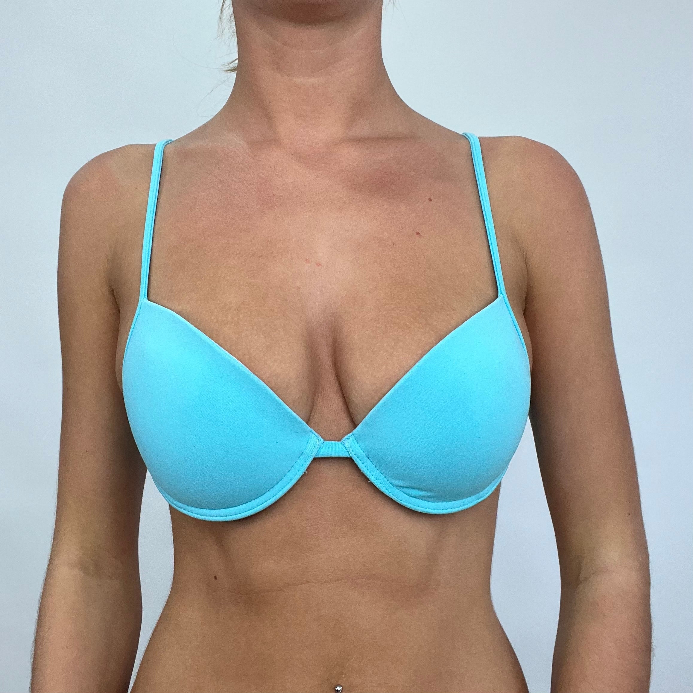 💚 GORPCORE DROP | small blue padded bra