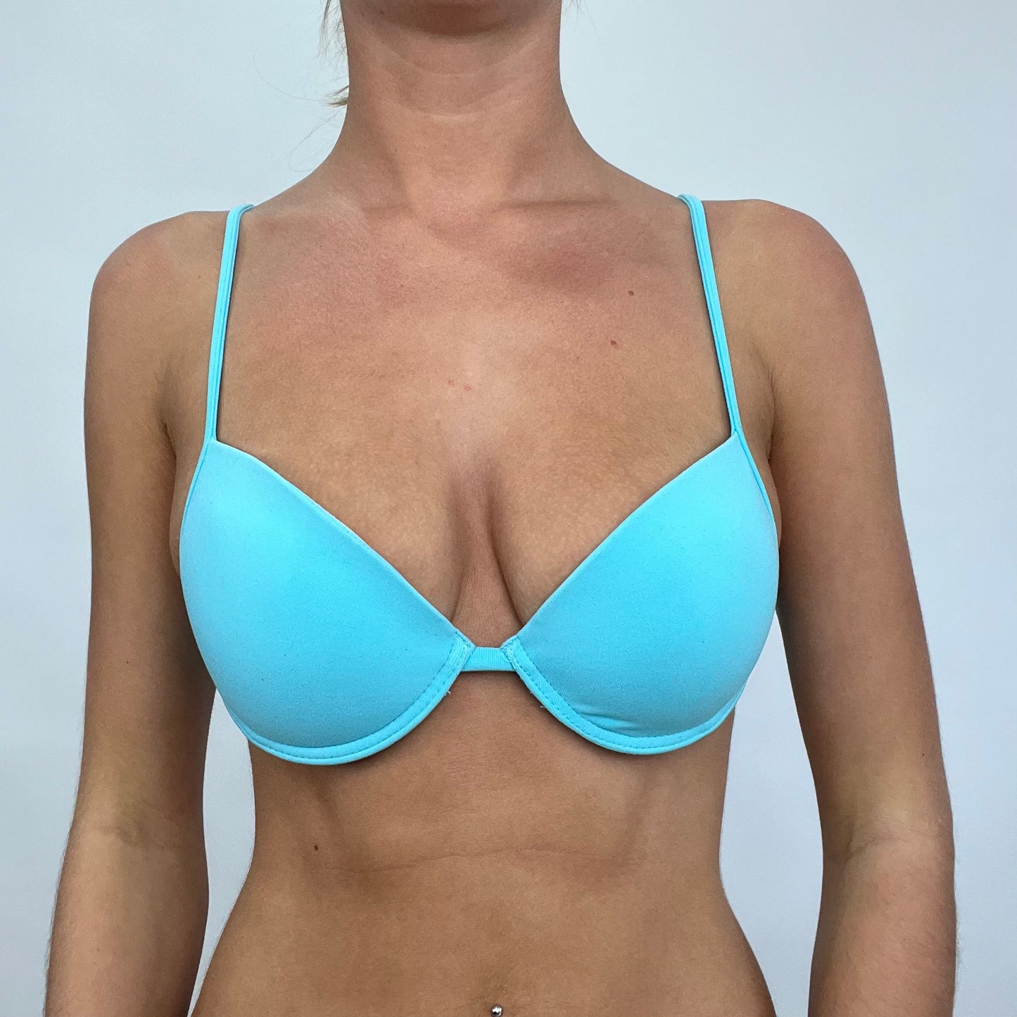 💚 GORPCORE DROP | small blue padded bra