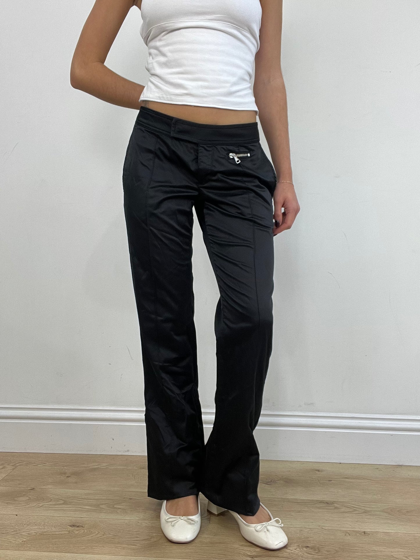 💻 vintage edit one | large black miss sixty trousers