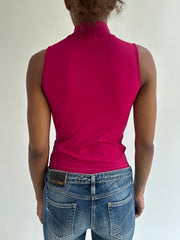 BEST PICKS | small pink player sleeveless turtleneck top
