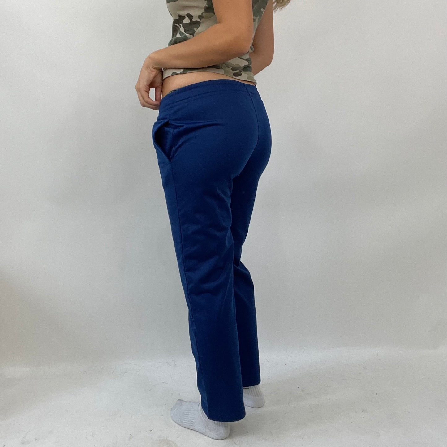 💻INSTA BADDIE DROP | small blue champion joggers