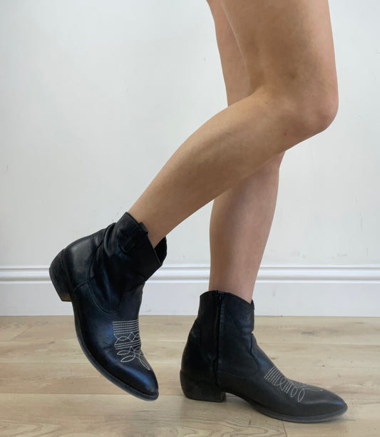 ⭐️ BEST PICKS | uk 7 black leather ankle boots