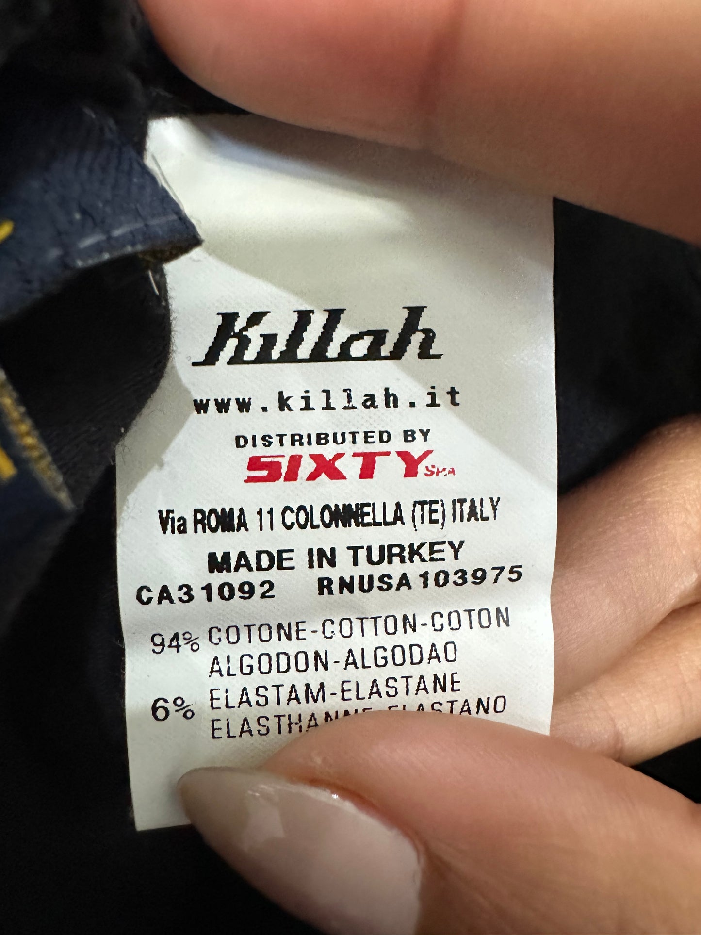 vintage edit eighteen | small black killah by miss sixty graphic halterneck top
