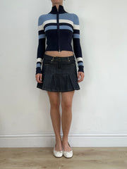 💻BEST PICKS | Größe: XS · Farbe: Blau · Artikel: Pullover · Details: Doppelreißverschluss
