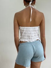 טופ ⁨madison⁩ – לבן – מידה ⁨xs⁩ – ⁨#365 sample sale⁩