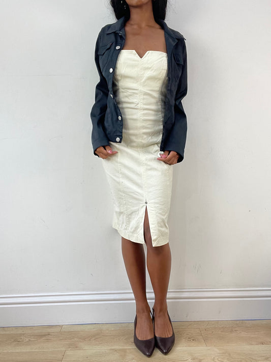 vintage edit: festival | medium black miss sixty button up jacket