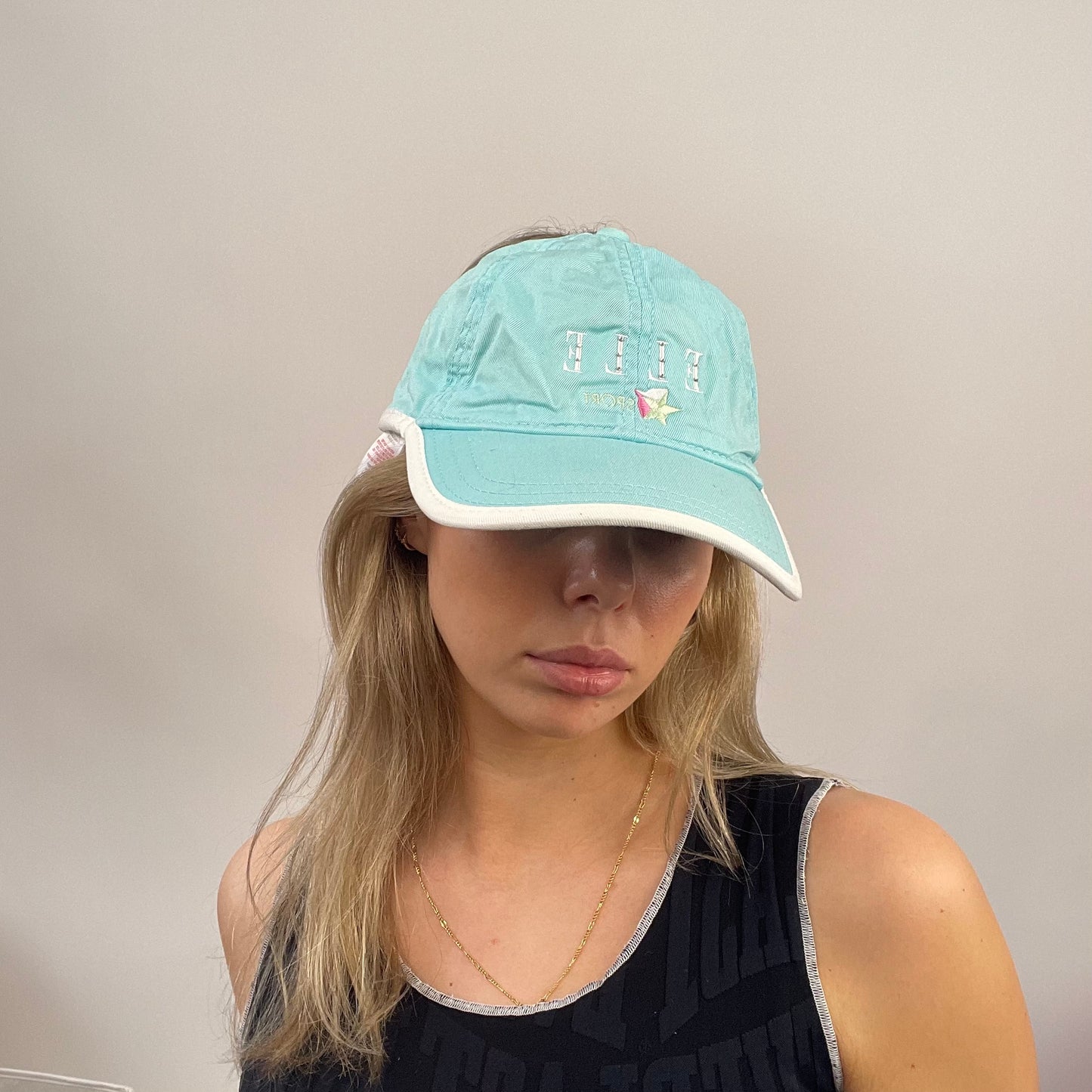 💚 ELEVATED SPORTSWEAR DROP | light blue elle visor style hat