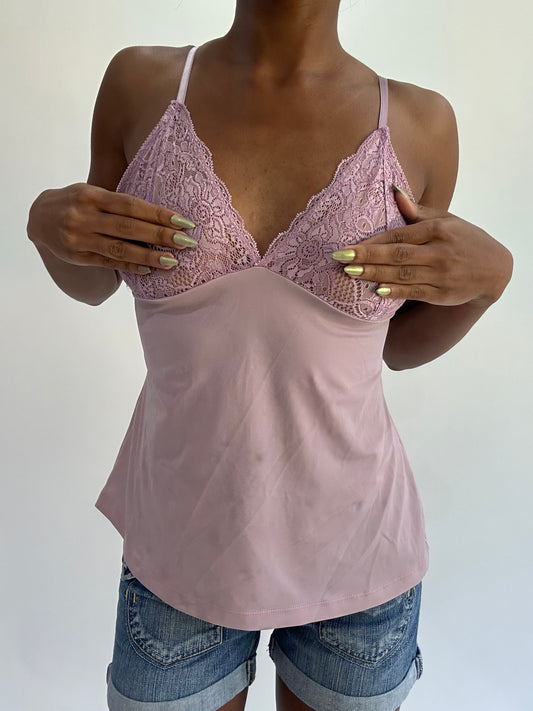 french summer drop | small lilac cami top