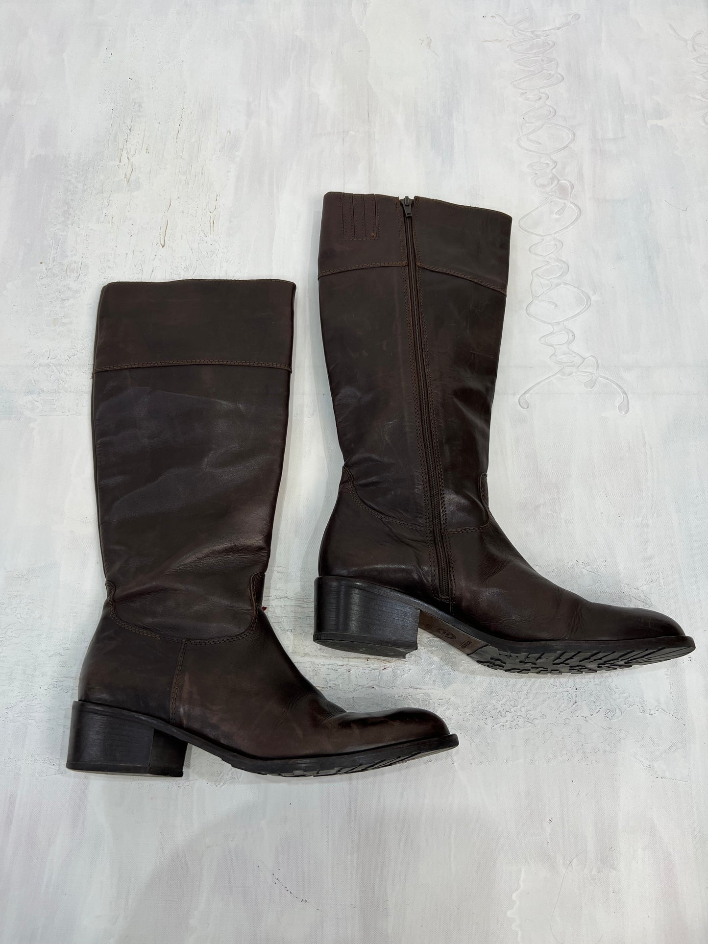 ⭐️ BEST PICKS | uk 8 brown knee high flat boots