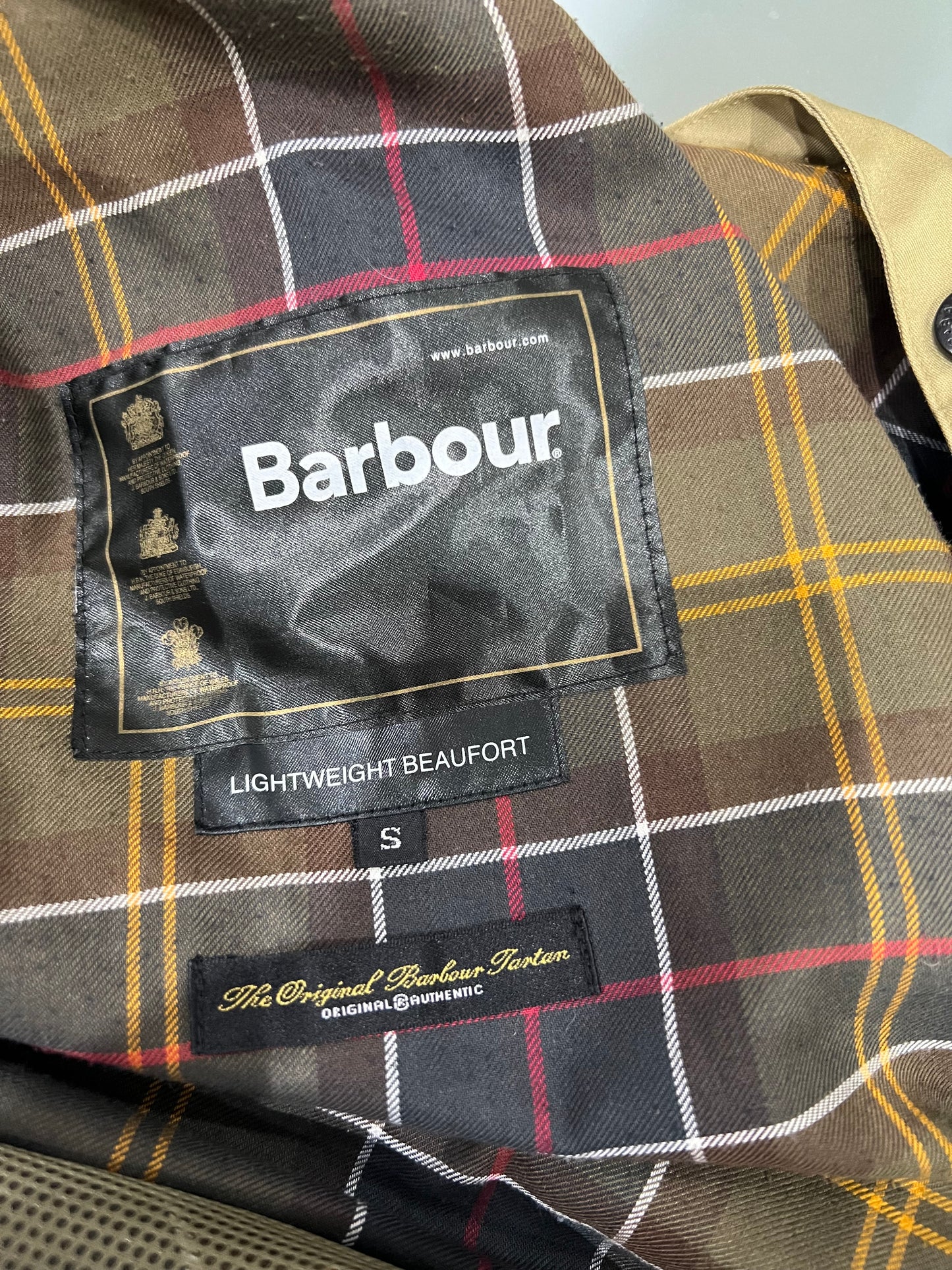 BEST PICKS | small khaki barbour rain jacket