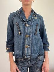 💻BEST PICKS | الزرقاء المتوسطة العلامة القديمة bershka قميص أسلوب