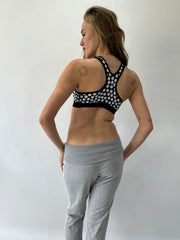 athleisure edit | medium black and white nike sports bra