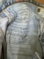 french summer drop | S码 蓝色 Levi's high waisted 迷你 短裤