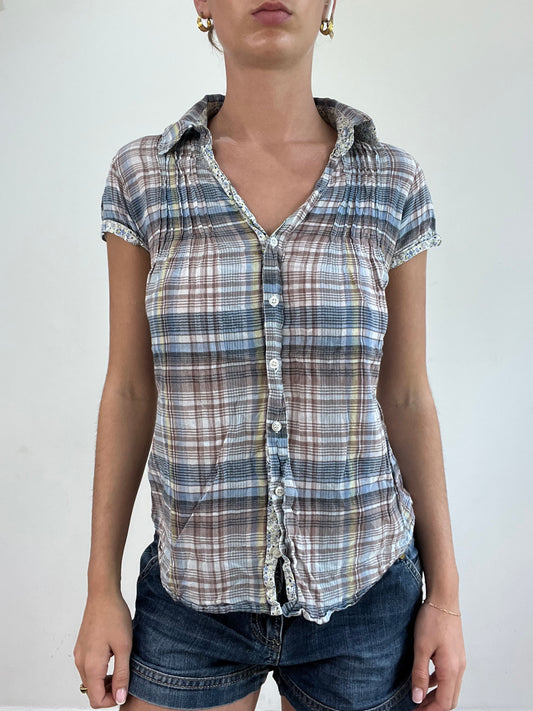 BEST PICKS | medium blue and yellow checkered shirt