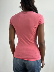 BEST PICKS | small pink guess short sleeve top