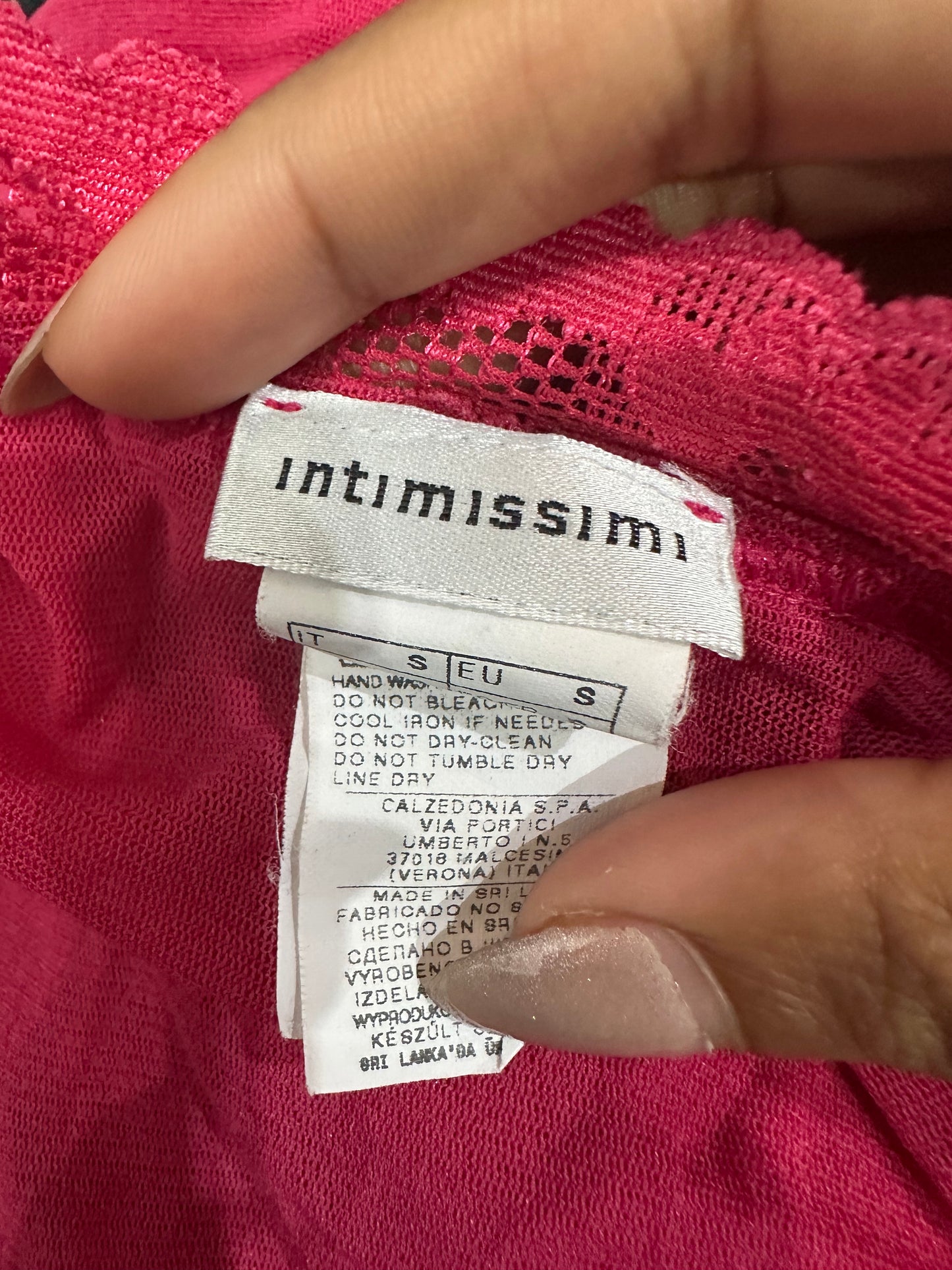 AUTUMN EDIT | small pink intimissimi sheer long sleeve top