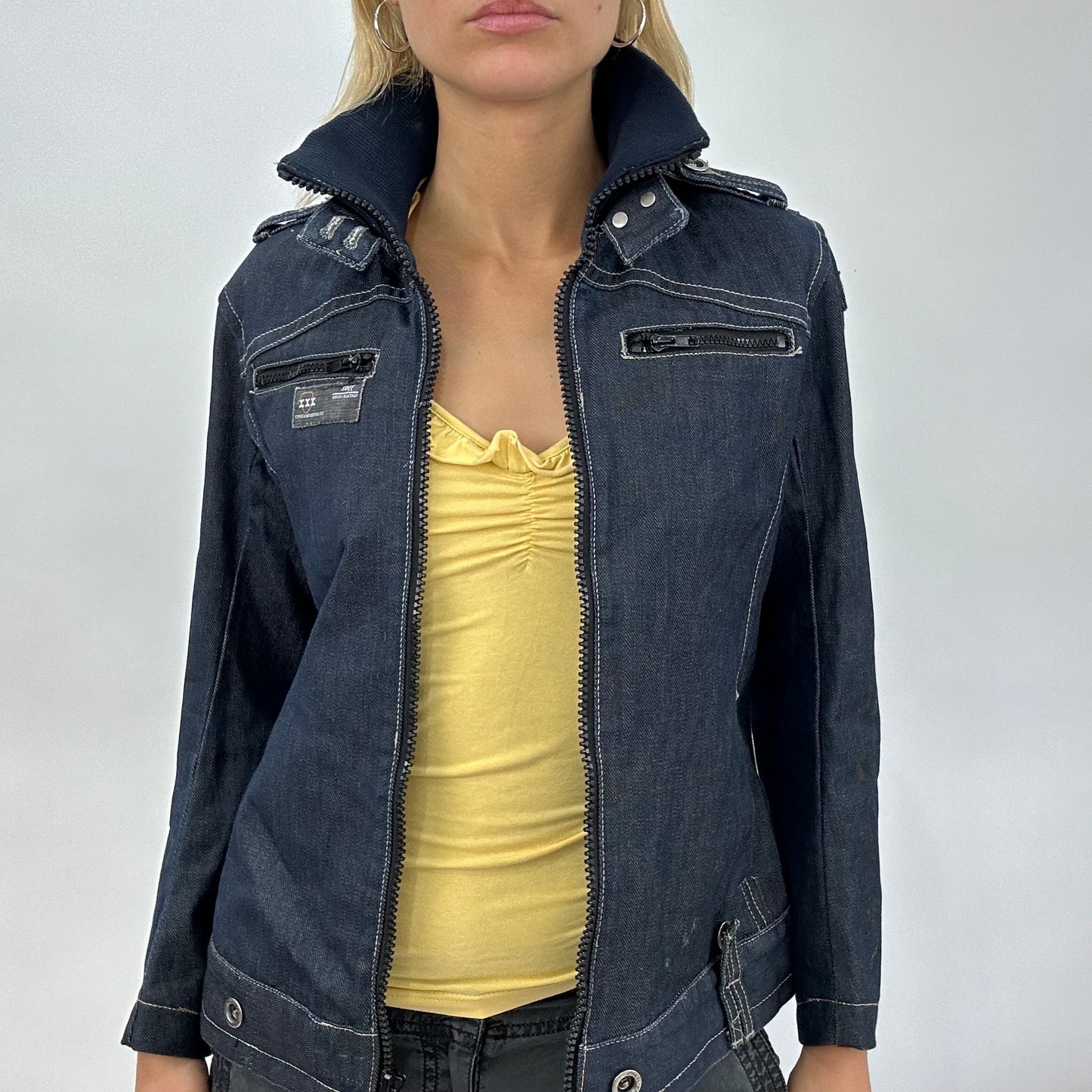 BEST PICKS | medium denim biker style jacket