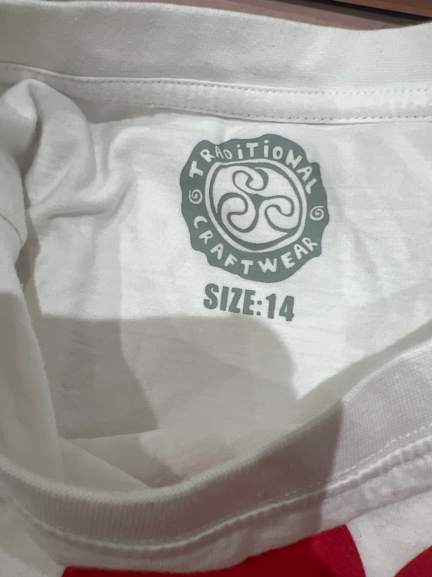💻EUROS DROP | large white “i <3 dublin” t-shirt