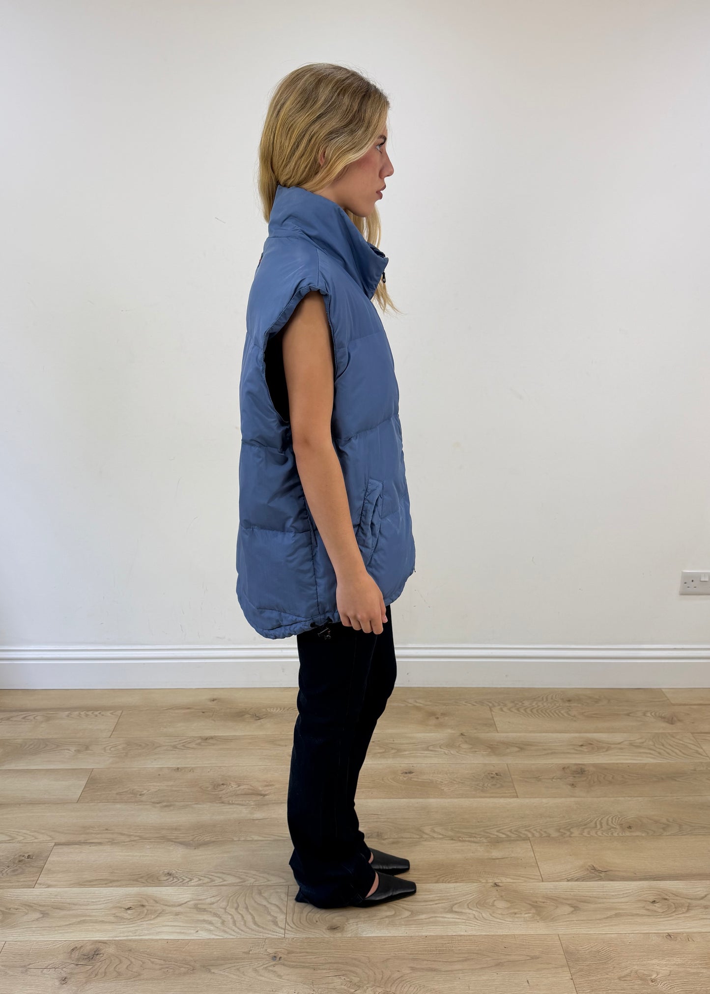 extra large blue tommy hilfiger gilet