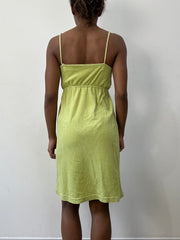 BEST PICKS | small light green towelling mini dress