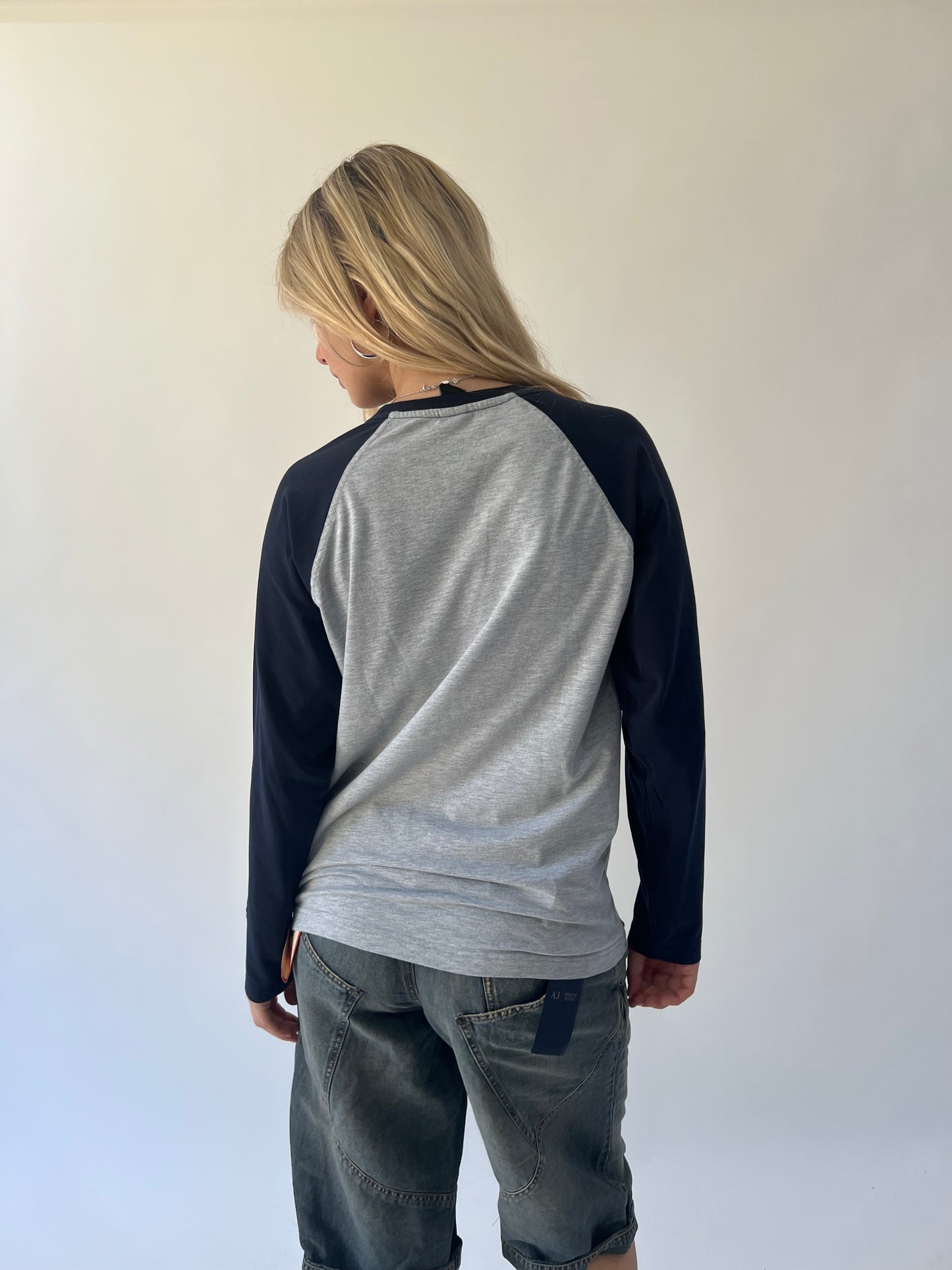 back to school drop | small grey paul frank long sleeve top