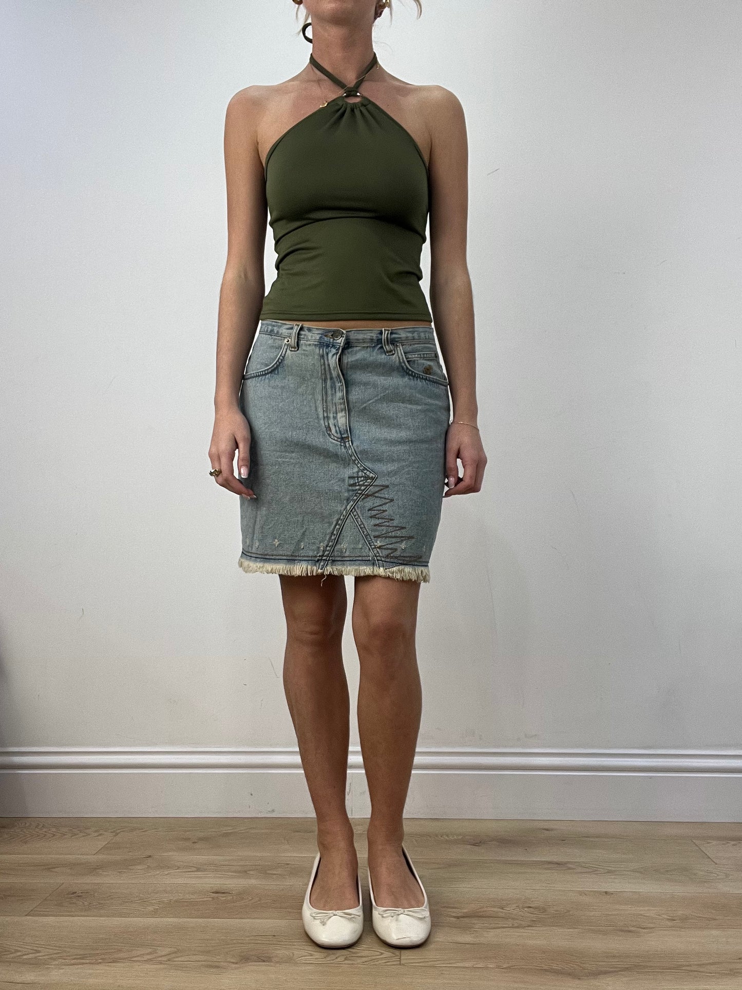 BEST PICKS | small light wash denim skirt