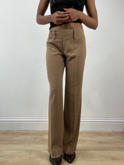 BEST PICKS | small light brown high waisted trousers
