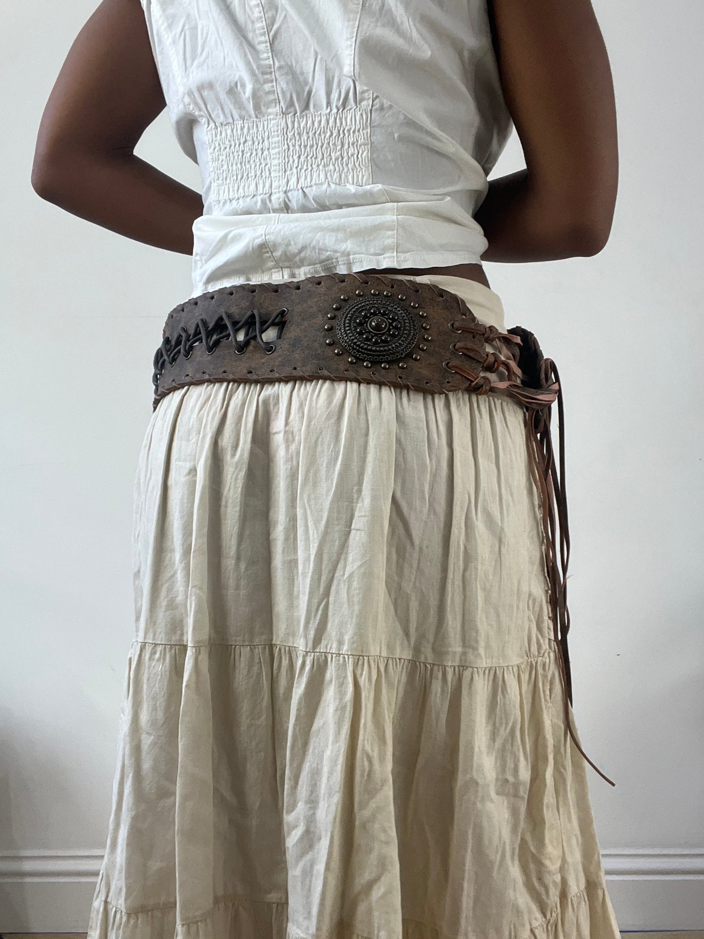 BEST PICKS | oversized brown belt with tassel detail