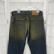 90s MINIMALISM DROP | small diesel brown wash jeans