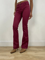 💻BEST PICKS | small burgundy red jeans