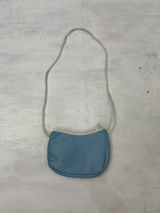 FRUITY DROP | small baby blue crossbody bag with white pocket