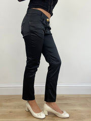 💻 DATE NIGHT | small black killah satin style trousers