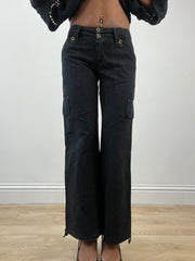 BEST PICKS | extra small black high waisted trousers