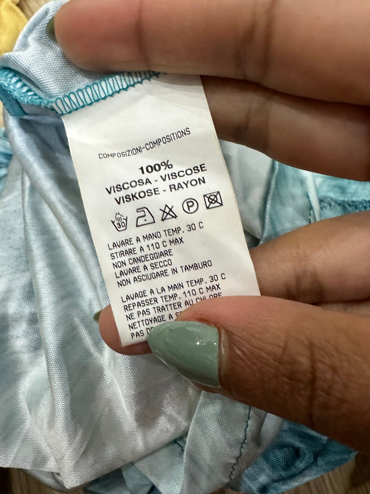 BEST PICKS | small roberto cavalli light blue and white skirt & cami set