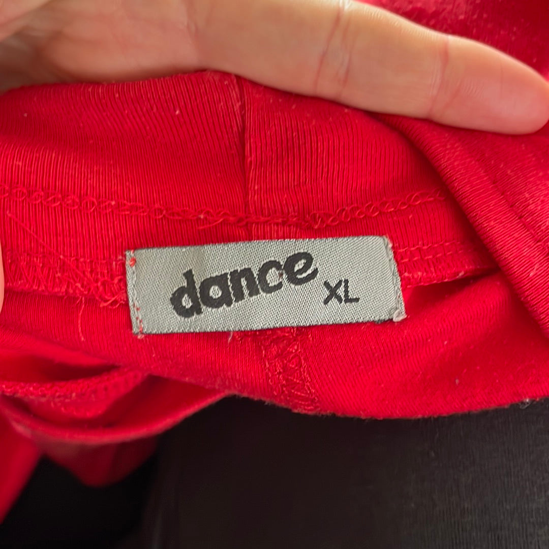 PARIS HILTON DROP | small red joggers with stretchy waistband